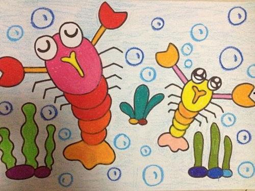 油画棒渐变画图片大全,色彩渐变之美
