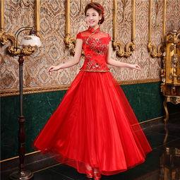 红色的婚纱图片大全集,红色婚纱图片大全集赏析